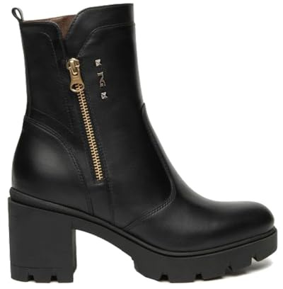 Nero Giardini I514880D Stivaletti Donna in Pelle - Nero 37 EU