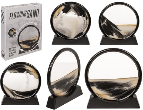 Sand-Bild, 17,5 x 17,5 x 0,5 cm, im Kunststoffrahmen mit Glasscheibe, im Geschenkkarton