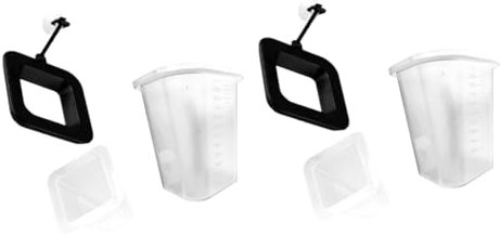Beaupretty 2pièces Station De Nourrissage pour Poissons Aquarium Anneau Flottant avec Cupule pour Et Nématodes Accessoire Pratique pour Réservoirs Aquatiques