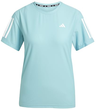 adidas Damen Own The Run Base Tee, Mint ton, XL
