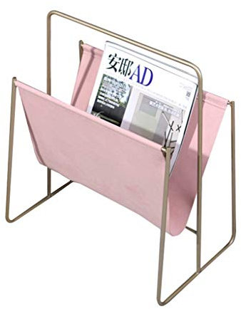 Zeitschriftenhalter Elegant PU Leder Zeitschriftenorganizer für Badezimmer oder Büro - Geeignet für Bücher, Tablets und Zeitungen