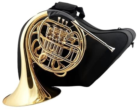 Waldhorn Musikinstrumente Waldhorn Doppel 4 Tasten F Bb Stimmung Messing Musikinstrument Mit Koffer