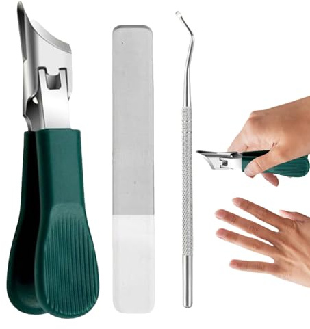 Schrägschneider Nagelknipser Spritzschutz Breite Backen Eingewachsene Nagel | Spritzwassergeschütztes Pediküre- Und Nagelschneidewerkzeug Für