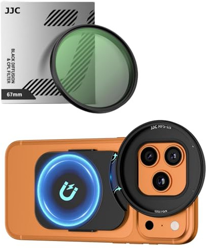 67mm 2in1 CPL&Black Diffusion Filter + Phone Lens Filter Adapter