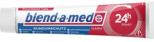 blend-a-med Classic Zahnpasta 75ml Tube, 12er Pack (12x 75ml)