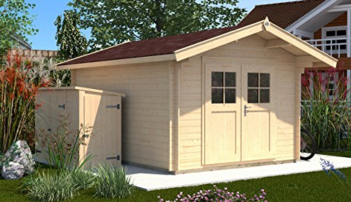 weka Gartenhaus Premium28 DT, 300x380, V60,