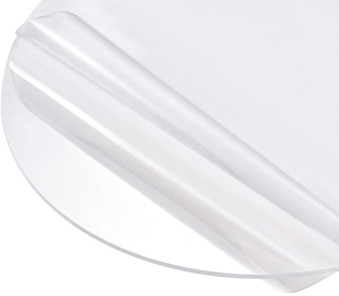 DMiotech 5 Durchmesser 3mm dicke Acrylplatte Kreis Rund Scheibe PMMA Acrylplatte für Bastelprojekte DIY Display Schild Leer Transparent