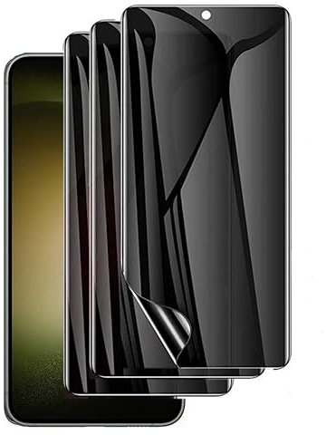 nulala 3 Stück Sichtschutz Schutzfolie für Samsung Galaxy S10 5G, Anti-Öl und Anti-Blasen, Vollständige Deckung Weiche TPU-Folie DisplaySichtschutz Anti-Spy Schutzfolie für Samsung Galaxy S10 5G