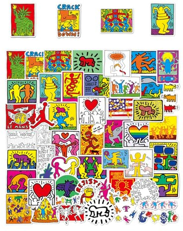 CYNOSURETECH 100 Artistic Graffiti Stickers, Creative Personalized Stickers, Fashionable Stickers, Waterproof Stickers, Can Be Used To Decorate Notebooks, Water Bottles, And Suitcases