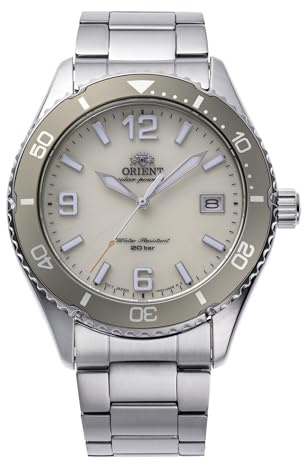 Orient Reloj Deportivo RA-WJ0003S10B, Blanco Crema., Deportes