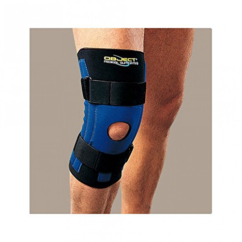 RO+TEN - Object ginocchiera tubolare in neoprene con stecche a spirale e stabilizzatore rotuleo - S