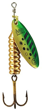 MAPSO - 5 Cucharillas de Pesca ASÓN Pesada-3 ONV 12 GMS.