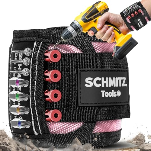 SCHMITZ.Tools Geschenke für Frauen - Magnetarmband Handwerker | Geburtstagsgeschenk für Frauen - Geschenk für Freundin - Weihnachten Frau Geschenk - Adventskalender Füllung für Frauen