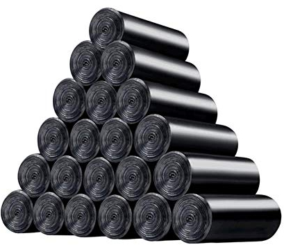 MMMWQ Einweg-Müllsack Haushalt Point Break Plastiktüte Küche Hotel Tough Plastiktüte Kein Geruch 1 Rollen 20PCS JBS80
