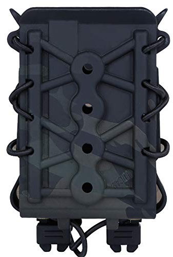 WarmHeartting Taktische MOLLE Magazintasche 5,56mm 7,62mm einzelne offene obere Holster Mag Träger Jagd Ausrüstung Halter Magazinbeutel Magazinhalter