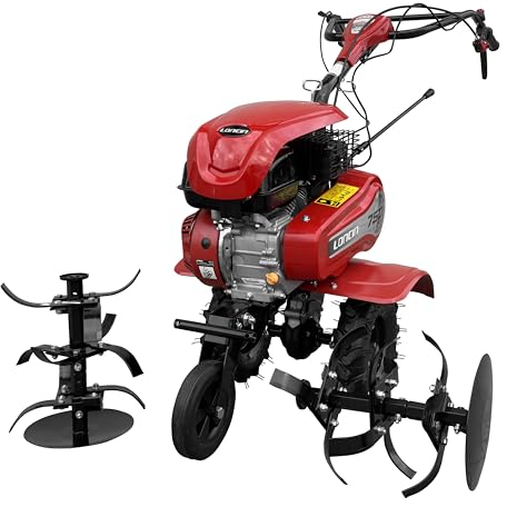 Motorhacke Loncin LC750 6.5 PS Benzin Fräse Gartenhacke Bodenfräse Kultivator