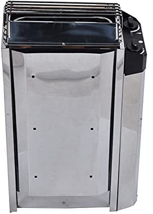 Estufa de Sauna 3.6KW Estufa de Sauna de Acero Inoxidable Tipo de Control Interno Calentador Equipo de Sala de Sauna 230V