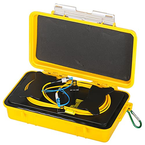 Tester per cavi di rete LC/UPC-FC/UPC OTDR Eliminatore di zona, anelli in fibra, fibra ottica OTDR. Avvia cavo Cable Box 500m 1km 2km Modalità singola 1310 / 1550nm per telefono, Ethernet, video(C