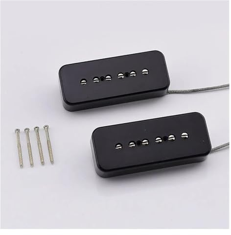 1 Set FÜR Epi P90 Pickup/P-90 Alnico E-gitarre Pickup(Color:P-90 1 Set)