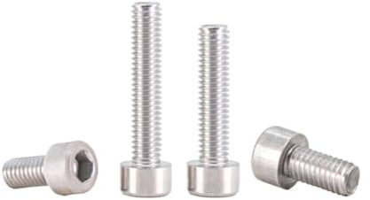 NUZBCPETR Inbusschrauben mit Innensechskant(M6 x 10mm)