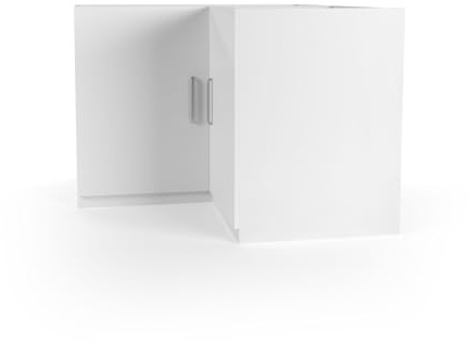 Wasophoogte® Meuble Cuisine - Meuble Bas Cuisine - Module N6-1300(P)*1300(L)*910(H) mm - Blanc - Design élégant, Gain de Place et Ergonomique – Facile à Installer