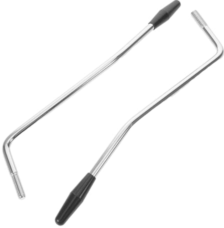 ELAYARD 2piezas Accesorios para Guitarra Eléctrica Brazo de Trémolo con Rosca Barra Whammy de Trémolo Simple de Metal para Repuesto para Guitarra Eléctrica
