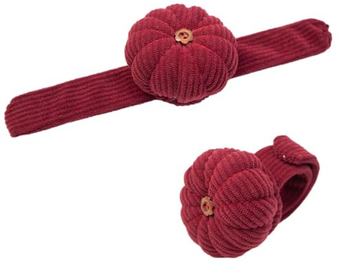 Youding Handgelenknähen, Tragbares Armnadelkissen Nadelkissen | Tragbarer Nadelkissen-Organizer Aus Kürbis-Cord Mit Elastischem Band | Nähen, Quilten, Sticken, DIY