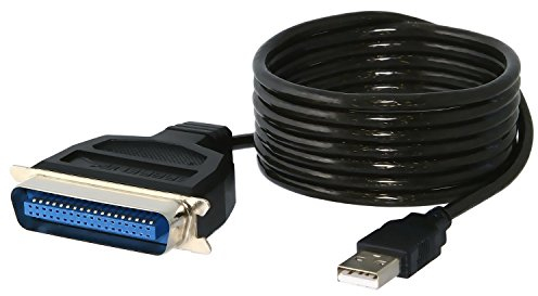SABRENT Druckerkabel USB auf Parallel Adapter (1.8M), Parallel IEEE Drucker Kabel Adapter (CB-CN36)