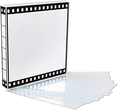 UniKeep Photo Film Negative Storage Album - Includes 20 Pages with 140 Pockets for Holding 35mm Negatives