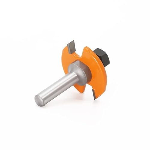 1pc 8mm Shank T Type Biscuit Jointing & Slotting Cutter T Slot Joint Wood Router Bit With Bearing Milling Cutters For Wood(NO2)