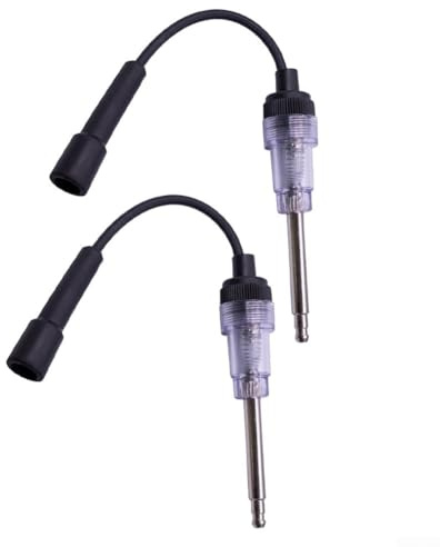 HpLive Lot de 2 testeurs de bougies d'allumage pour tondeuse à gazon, tronçonneuse, générateur, fraise à neige, moteur