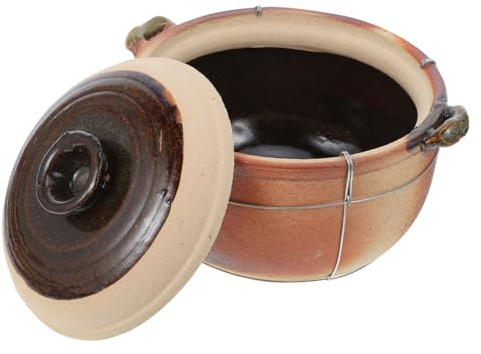 HAKIDZEL Cazuela De Cerámica Para Sopa Olla De Barro Para Reuniones Familiares Uso Doméstico Como Cazuela Olla Para Cocinar