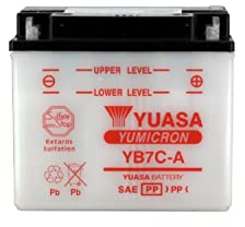 YUASA BATTERIE YB7C-A offen ohne Saeure