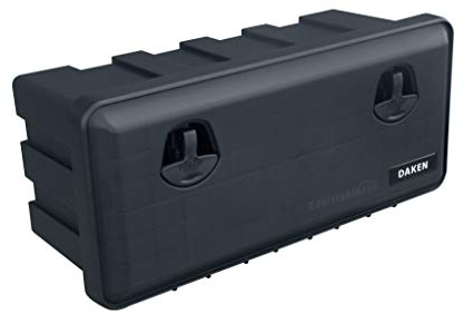 ARZER LKW Staukasten aus Kunststoff 750x350x300mm, 40 Liter, Edelstahlhaus Werkzeugkasten, Staubox, Werkzeugkiste, Gurtkiste, Deichselbox, Daken Just, Daken J040