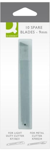 Q-Connect Light Duty 9 mm blad (paket med 10)