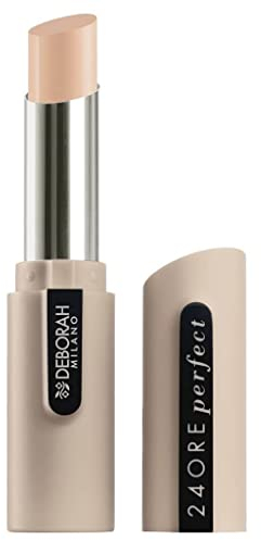 Deborah Correttore 24ORE Perfect N.02 Light Rose, Lunga Tenuta, copre Occhiaie e Piccole Imperfezioni Cutanee, dona un Effetto Opaco Naturale