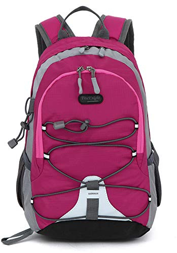 Bseash 10L kleinen Rucksack für Kinder im Alter von 3-6 Mädchen Jungen unter 1,0 Meter, Mini Outdoor Sport Wandern Reisen wasserdicht Daypack (Rosarot)