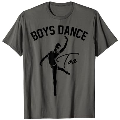 Divertente Balletto Ragazzo Danza Regalo Per Gli Uomini Freddo Maschio Maglietta