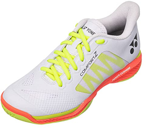YONEX Power Cushion Comfort Z3 Womens Indoor Court Shoe (White) (us_Footwear_Size_System, Adult, Women, Numeric, Medium, Numeric_8_Point_5)