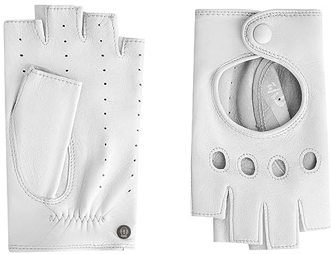 Roeckl Handschuh Florenz Autofahrer 13013-9370 white Gr. 6.5