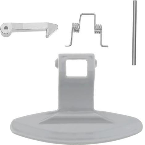 ECSiNG Juego de accesorios para lavadora, gancho de puerta con perno y resorte, compatible con LG Drum Washer Door Handle Buckle Kit