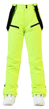 Skihose Für Damen Und Herren, Skihose – Skihose, Gefütterte Skihose Mit Taschen, Integrierter Schneefang – Ideal Zum Skifahren Im Winter