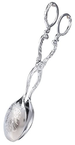 FYOBOT Pinces à Buffet Pinces à Servir Les Aliments Pinces à Salade Pinces à Gâteau Pinces à Pain Pinces à Aliments de Cuisine