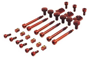 Guyker Red Titanium Alloy FR Screw 1 Set Tremolo System Electric Guitar