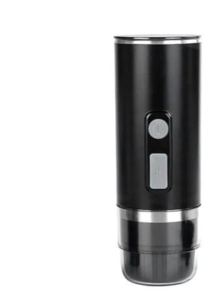Machine À Café Portable. Machine À Expresso Portable Parfaite For Les Voyages En Camping, Port USB-C Caché For Le Chargement, Compatible Avec Les Capsules Et Le Café Moulu .Cafetière Nomade(Black Not