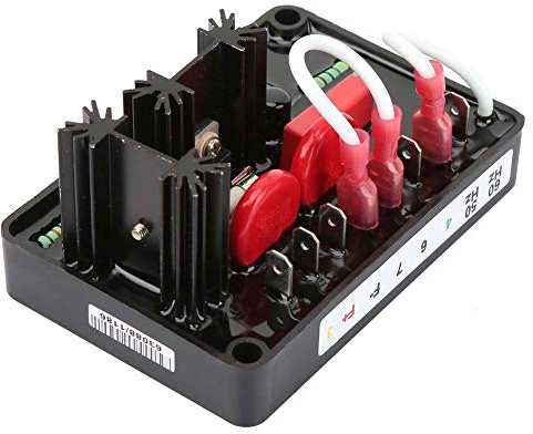 RASTKY Regolatore di Tensione Automatica AVC63-4 Ingresso 190-240VAC Motore di Tensione Accessori del Generatore AVR per Generatori Autolesiti Funzionalità Affidabilità