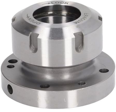 Jectse 80mm Diameter Clamping Collet Chuck for Lathe and Milling Machine, Durable Carbon Steel, CNC Engraver, Guaranteed Quality with Good Clamping Force, Suitable for CNC Milling