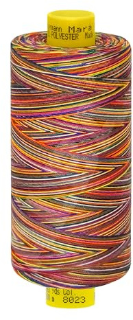 Gütermann Multicolor Allesnäher Nähgarn MARA 120-1000m Nähmaschinengarn Farbverkaufsgarn reißfest für Nähmaschine und Overlock (8023)