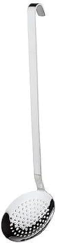 APS Schaumlöffel „Profi, Abseihlöffel, Schaumkelle, Küchenhelfer, Durchmesser 12 cm, Grifflänge 37 cm, Edelstahl 18/8