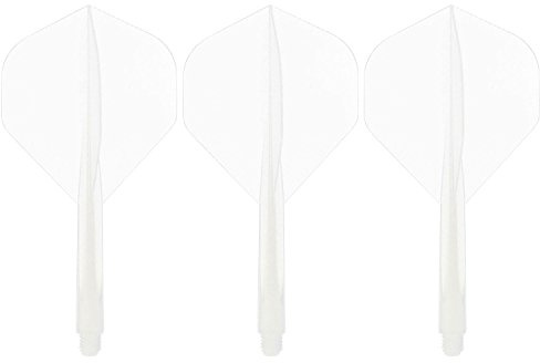 Condor Zero Stress Flight System - Standard Clear - Dart Flights Medium